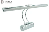 Flüt Aplik 6W Krom Kasa 6500K Beyaz Işık - 1