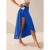 Lucky Life Kadın Cep Detay Taytlı Sandy Etek - 4