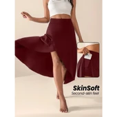 Lucky Life Kadın Cep Detay Taytlı Sandy Etek - 4