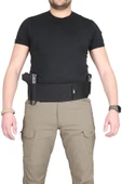 Özel Petek Dokuma Premium Korse Tabanca Kılıfı Çift Şarjörlüklü - 9