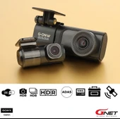 Gnet GONW 2ch FullHD HDR Wi-Fi Akıllı 2 Kameralı Araç Kamerası - 3