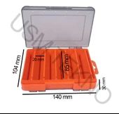 3 Lü Set Mini Rapala Kutusu Jig Yem Kutusu 14 cm Lik Lrf Sasi Suni yemBalıkYemiKutusu - 5