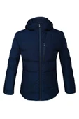 Süvari Slim Fit Lacivert Dolum Mont - 1