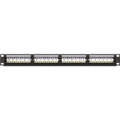 AGER AC-611-24E 8P8C,LSA,ALTIN KONTAK 24 PORT CAT6 DOLU 1U ZIRHSIZ PATCH PANEL - 3