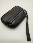 Küçük Deri El Çanta Fermuarlı - 1