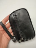 Küçük Deri El Çanta Fermuarlı - 8