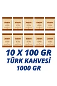 Taş Değirmende Öğütülmüş Türk Kahvesi 10 X100 gr (1000 GR) - 1