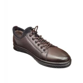 KOMCERO 3Y0461 STREÇLİ DERİ HAFİF ERKEK SNEAKERS AYAKKABI thumbnail 6