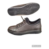 KOMCERO 3Y0461 STREÇLİ DERİ HAFİF ERKEK SNEAKERS AYAKKABI thumbnail 8