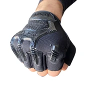 1107 Mechanix Parmaksız Eldiven Siyah - 2