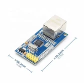 Wiznet W5500 Ethernet Modül 5V Spı Tcp/ıp Udp Network Ağ Lan Haberleşme thumbnail 7