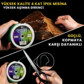 Crystal HDPE Nano İpek Misina 4 Kat 0.38 mm 100 mt - 2