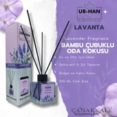 Lavanta Bambu Çubuklu Oda Kokusu 100 ml Cam Şişe - 1