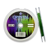 Crystal HDPE Nano İpek Misina 4 Kat 0.22 mm 100 mt - 1