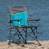 Katlanabilir Kamp Sandalyesi - Roxy - Takviyeli - Petrol (244002) thumbnail 7
