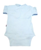 Sema Baby Uzun Kol Kaşkorse Badi (Body) - Mavi  0-6 Ay - 2