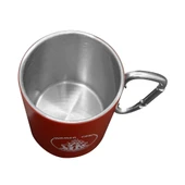 Orcamp Karabina Saplı Çelik Kupa Bardak Kırmızı OUT-1850 - 4