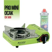 Orcamp Tekli Çantalı Mini Portatif Ocak Yeşil CK-506 thumbnail 1