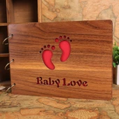 Dekoratif Ahşap Baby Love Albüm - 1