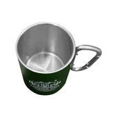 Orcamp Karabina Saplı Çelik Kupa Bardak Yeşil OUT-1850 - 4