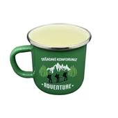 Orcamp Retro Emaye Kupa Bardak Adventure Yeşil OUT-1900 - 1