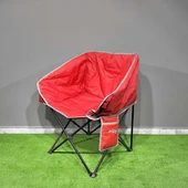 Argeus Balcony Comfort Katlanabilir Kamp Sandalyesi Kırmızı thumbnail 7