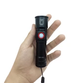 Panther USB Şarjlı Metal Zoomlu El Feneri PT-4060 - 7