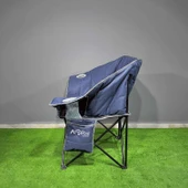 Argeus Nevgrande Comfort Katlanabilir Kamp Sandalyesi Lacivert thumbnail 5