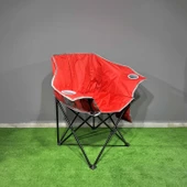 Argeus Nevgrande Comfort Katlanabilir Kamp Sandalyesi Kırmızı - 2