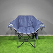 Argeus Nevgrande Comfort Katlanabilir Kamp Sandalyesi Lacivert thumbnail 1