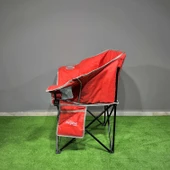 Argeus Nevgrande Comfort Katlanabilir Kamp Sandalyesi Kırmızı - 5