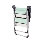 Katlanabilir Piknik ve Kamp Sandalyesi - Bardaklıklı - Rock - Su Yeşili (A-03)- 140KG Taşıma thumbnail 5