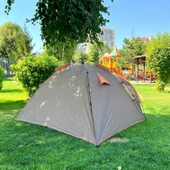 Iglo 3 Kişilik Çadır Argeus - Bagajlı Çift Tenteli -  Otomatik Kurulum -4 Mevsim - 5
