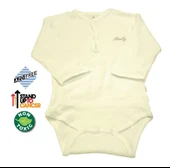 Sema Baby Uzun Kol Kaşkorse Badi (Body) - Ekru  18-24 Ay - 1