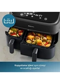 Philips Airfryer NA350/00 Çift Hazneli Fritöz 9L thumbnail 8
