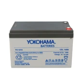 YOKOHAMA YH-1214 12 VOLT - 14 AMPER ELEKTRİKLİ BİSİKLET AKÜSÜ (150 X 95 X 98 MM) - 1