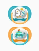 Philips Avent Ultra Air Animals 2li Emzik 6-18 Ay - Unisex - 2