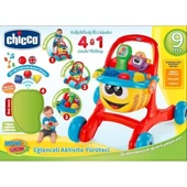 Chicco Mutlu Alışveriş İlk Adımlar Yürüteci - 4'ü bir arada İngilizce + Türkçe Aktiviteli - 5