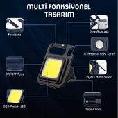 Panther Şarjlı Mıknatıslı COB LED Fener PT-909 - 2