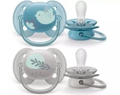 Philips Avent Ultra Soft Yumuşak 2li Emzik 6-18 Ay - SCF091/15 - 1