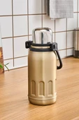 Adent Çelik Sızdırmaz Termos 800 Ml Gold - 1
