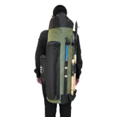Euro Fish Kamış Çantası Boru Tipi Siyah-Haki 80 cm (38004) - 4