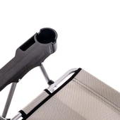 Katlanabilir Piknik ve Kamp Sandalyesi - Bardaklıklı - Rock - Kestane (A-22)- 140KG Taşıma thumbnail 6