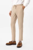 Slim Kalıp Armürlü Jogger Pantolon - 3