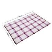 Peluş Polar Kamp Battaniyesi - Haki Ekose - Acil Durum Battaniye - Argeus Camp - 6