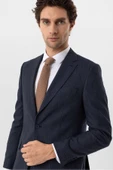 Slimfit Desenli Takım Elbise - 4