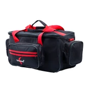 Çok Amaçlı Malzeme Çantası - Büyük - Siyah - 35021 - Balıkçı Çantası - Seyahat Çantası thumbnail 4