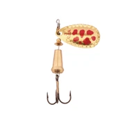 Alabalık Turna Döner Olta Kaşık - Ilba Spark Eco 95OR3 - Altın/Kırmızı - No:3 thumbnail 2