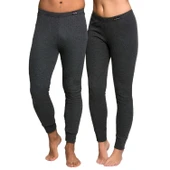 Yetişkin Termal Alt İçlik - Thermoform - Soft Unisex - Antrasit - 1
