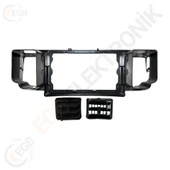 OTO TABLET ÇERÇEVE TOYOTA COROLLA 2007+ 9" SİYAH TAC-294 - 2